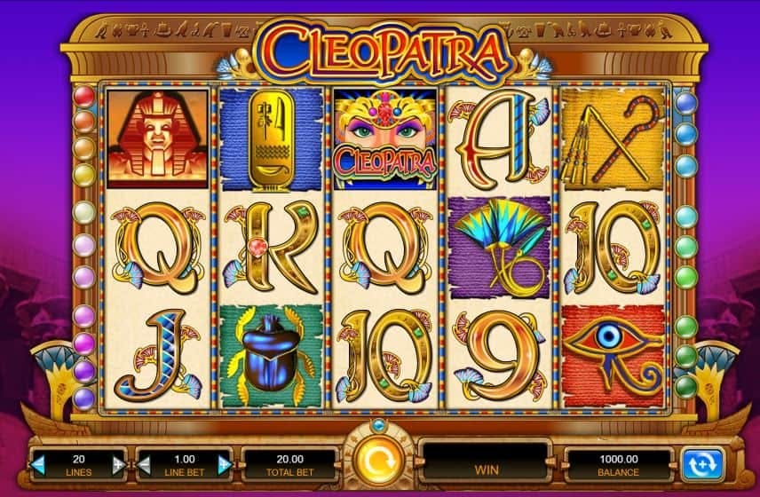 Cleopatra symbols, graphics, sounds and animations